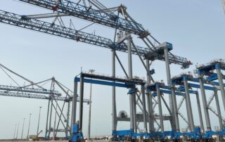 Port Duqm STS crane